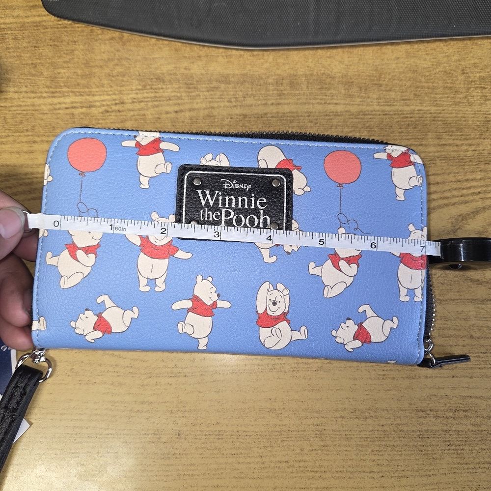 Disney Winnie the Pooh Blue Wallet - Picture 5 of 7
